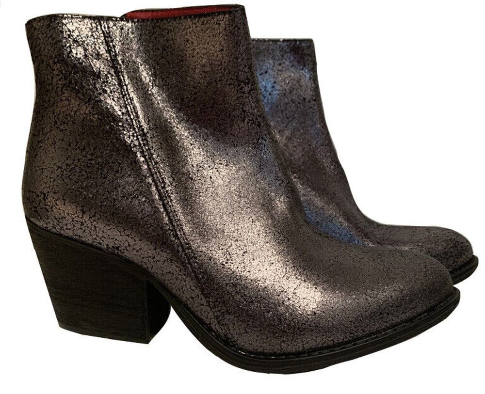 Alcalas RIchard Pewter Silver Women's Boot  7.5 / 38